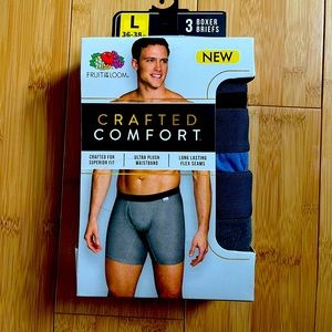 Fruit of the looms men’s boxer brief 3 pk
